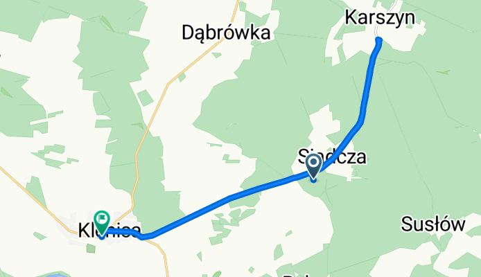 Trasa do Śródka 16B, Klenica