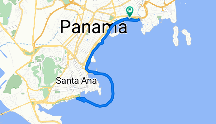 De Interamericana, Panamá a Interamericana, Panamá