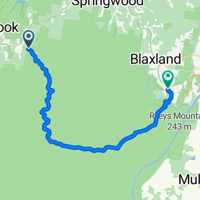 Woodford Oaks Trail, Blue Mountains National Park to Cross Street 3, Glenbrook