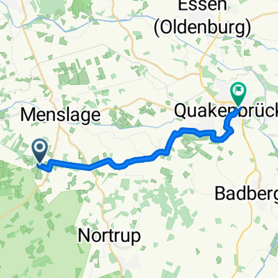 Orgelstraße 3A, Menslage nach Jahnstraße 21, Quakenbrück