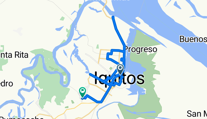 Jirón Loreto, Iquitos to 27 de Febreros, Iquitos