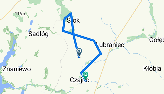 Żydowo 38, Lubraniec do Janiszewo 2, Lubraniec