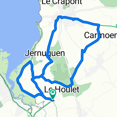 Hillion depuis les grèves 10km