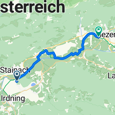 Sallaberg am Kulm 86 nach Oberer Moosweg, Liezen