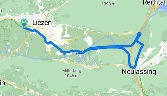 Friedau 17a, Liezen nach Oberer Moosweg, Liezen