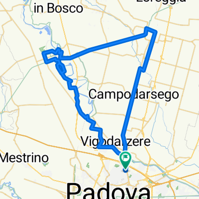 Da Via Andrea Colotti 20, Padova a Via Andrea Colotti 16, Padova