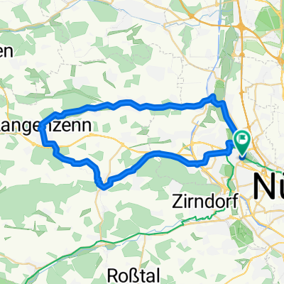 Auf der Burgenstraße von Fürth nach Langenzenn, Cadolzburg und zurück