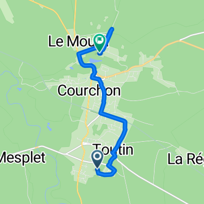 De 2 Allée de la Cantine, Belin-Béliet à 5 Impasse du Moulin du Pont, Belin-Béliet
