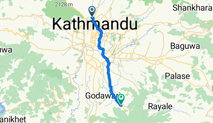 Navajyoti Marg, Tokha to Satdobato-Godavari Road 14, Godawari