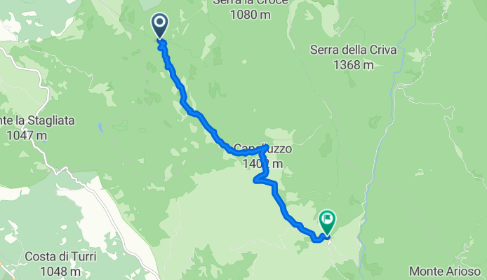 Da Unnamed Road, Tito a Unnamed Road, Sasso di Castalda
