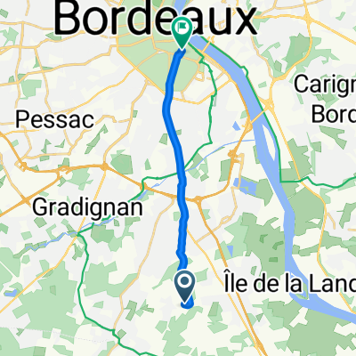 De Chemin Le Thil, Léognan à 36 Rue du Hamel, Bordeaux