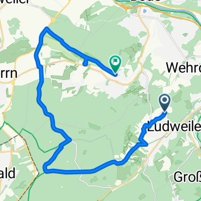 Warndtweiher, Linslerhof u. zurück