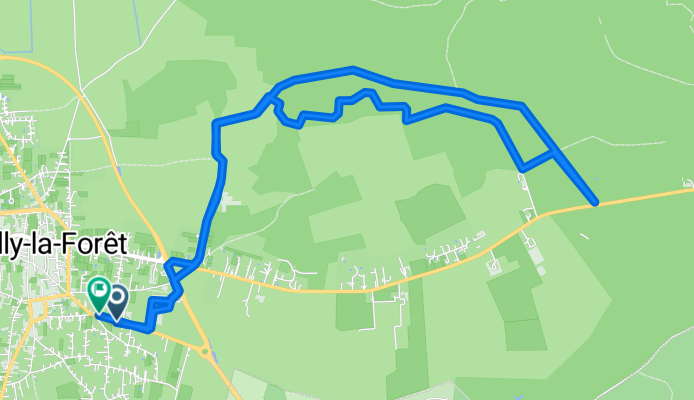 De 19 Rue de la Chapelle Saint-Blaise, Milly-la-ForĂȘt Ă 15 Rue de la Chapelle Saint-Blaise, Milly-la-ForĂȘt