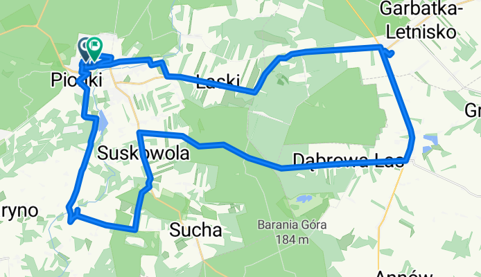 Księdza Jerzego Popiełuszki 7, Pionki do Chemiczna 5, Pionki