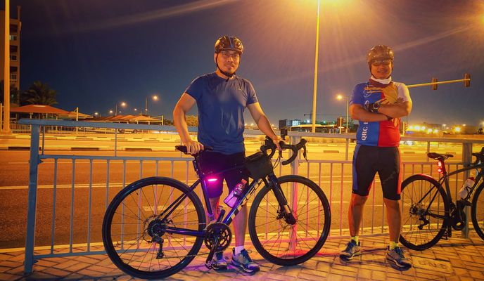 Foto 2 der Bikemap-Route "الدوحة to Umm Swayya St, Doha" Foto 2 der Bikemap-Route "الدوحة to Umm Swayya St, Doha"