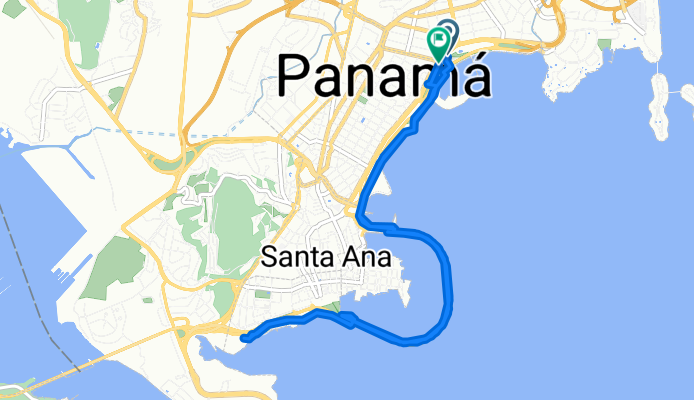 De Interamericana, Panamá a Interamericana, Panamá