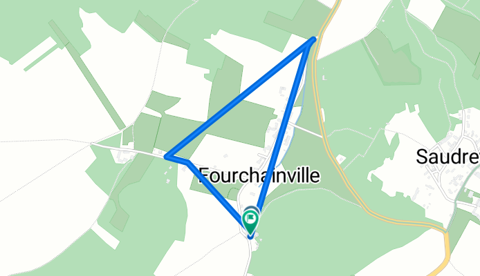 9A Route du Moulin à Vent, Villeconin to 11 Route du Moulin à Vent, Villeconin