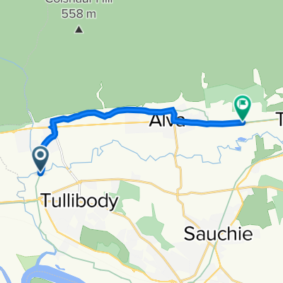 Route to A91, Alva