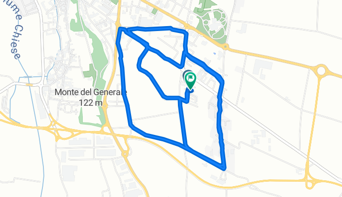 Da Via Custoza 53, Montichiari a Via Custoza 57, Montichiari