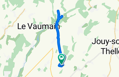 Route in der Bikemap App öffnen