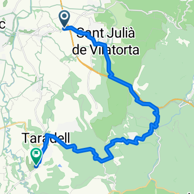 De N-141d, Calldetenes a Carretera de Balenyà, Taradell