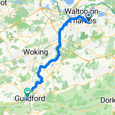 Walton to Guildford (Towpath)