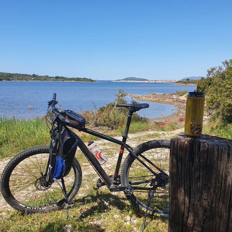 Vodice hinterland biking