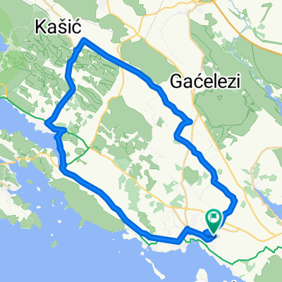 Vodice hinterland biking