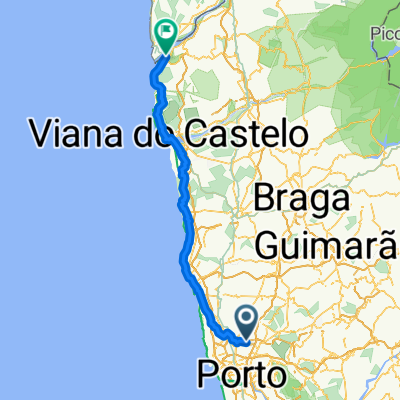 Maia - Caminha (Caminho Santiago pela Costa)