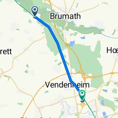 Ruta desde Route de Krautwiller, Wingersheim