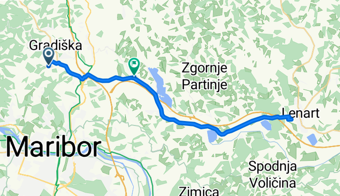 Rošpoh - del 139, Kungota to Vosek 22A, Pesnica