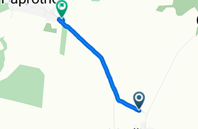 Route in der Bikemap App öffnen
