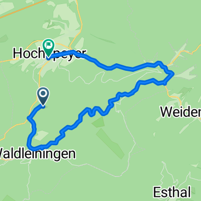 Unnamed Road, Hochspeyer nach Kirchstraße 3, Hochspeyer