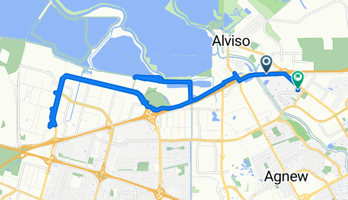 Highway 237 Bikeway, San Jose to 4048 Rio Ct, San Jose