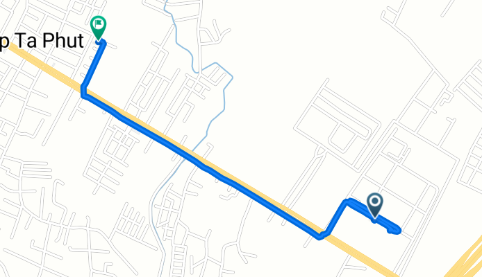 Route to Soi Samakkhi, Mueang Rayong