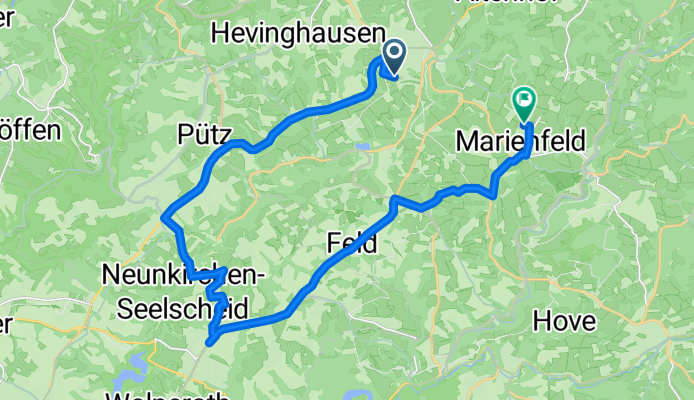 eisdiele und Marienfeld