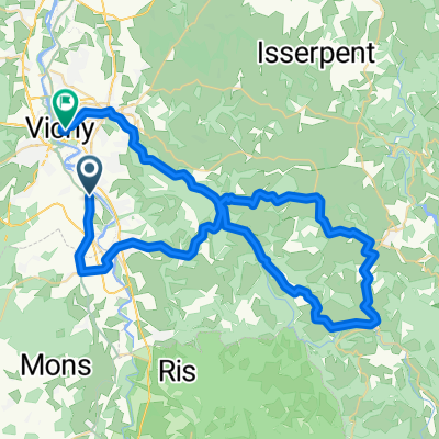 De Rue des Fusillés, Hauterive à 6 Rue Grangier, Vichy