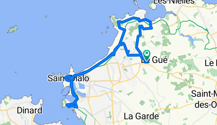 De 9C Rue du Moulin du Gué, Saint-Malo à 28 Rue du Moulin du Gué, Saint-Malo
