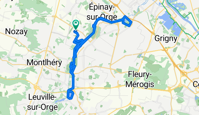 De 12 Rue des Tulipes, Villiers-sur-Orge à 12 Rue des Tulipes, Villiers-sur-Orge