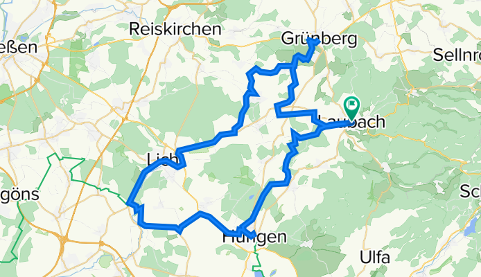 E-bikeroute Ostkreis on GPSies.com