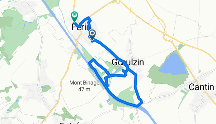 De 3 Rue des Pivoines, Férin à 29 Rue de l'Église, Férin