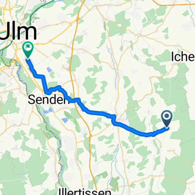 Kirchplatz 6, Roggenburg nach Karlsbader Straße 5, Neu-Ulm