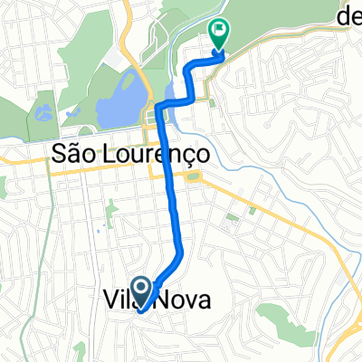 De Rua Izidoro Machado 147 a Travessa Paulino 201