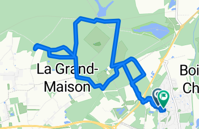 Route in der Bikemap App öffnen