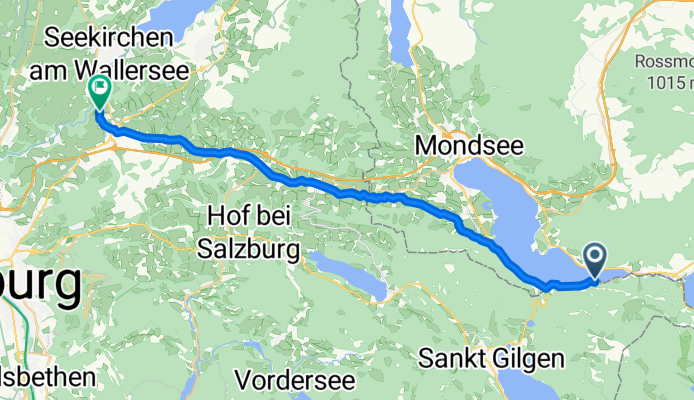 Oberburgau 28, Sankt Gilgen nach Landstraße 20, Eugendorf