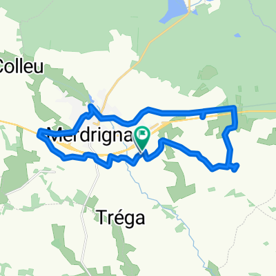 De Route de la Racine, Merdrignac à 4 Route de la Racine, Merdrignac