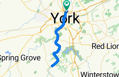 Route in der Bikemap App öffnen