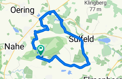 Route in der Bikemap App öffnen