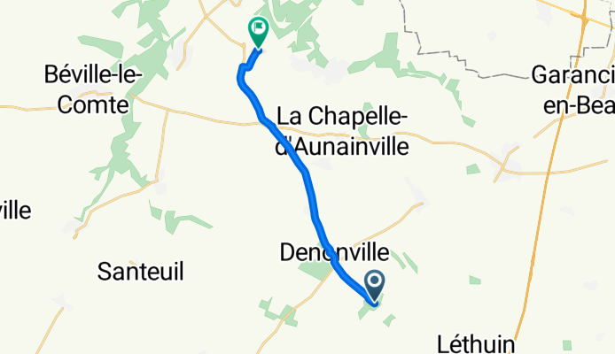 De 11 Grande Rue, Morainville à Route de la Gare, Auneau