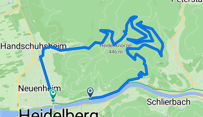 Auffahrt vor Neuburg